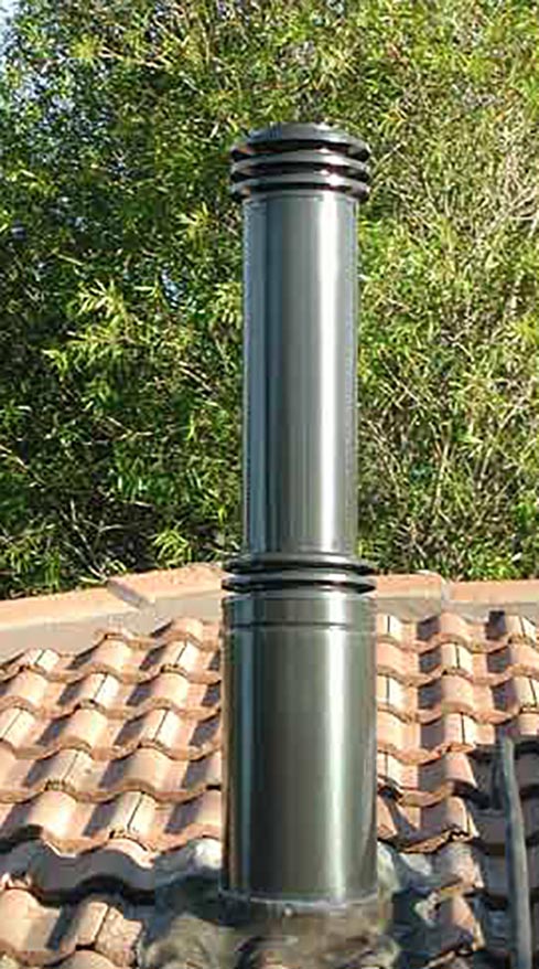 Condor Draftmaster Fire Flue system